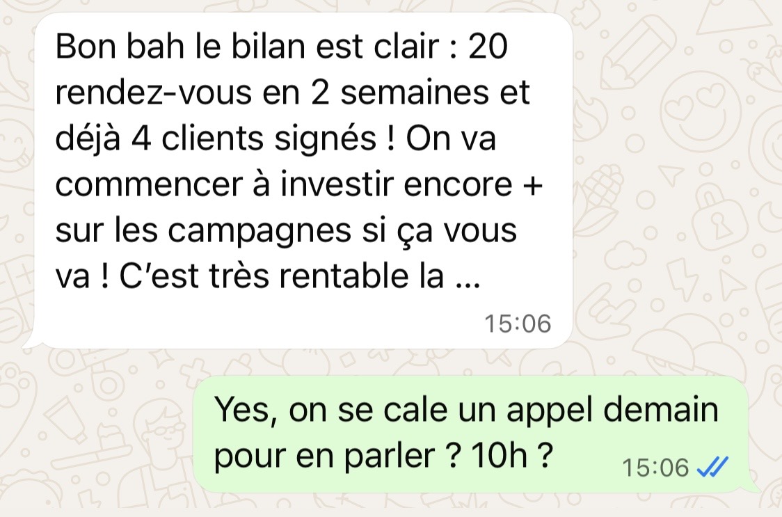 Message WhatsApp client 2